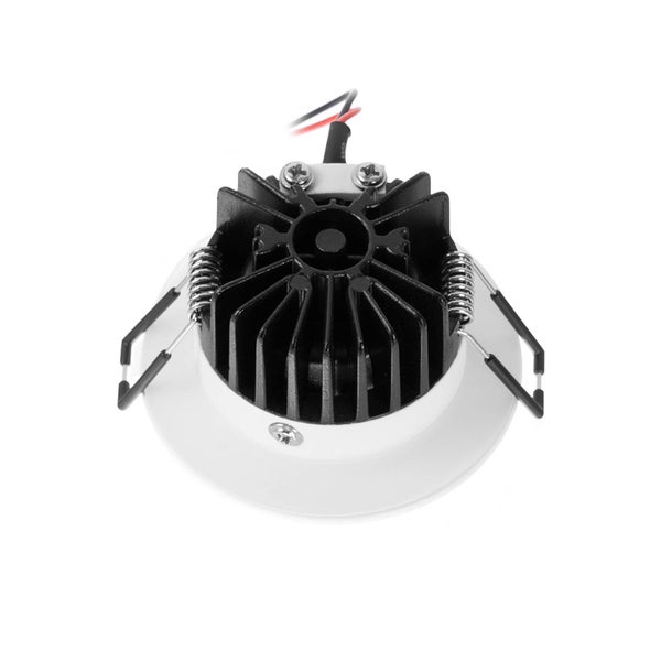 Arcchio LED Einbaustrahler Lirin (Modern) in Weiß aus Aluminium (1 flammig, ) - HV-Einbaustrahler Einbauleuchte Wohnzimmerleuchte