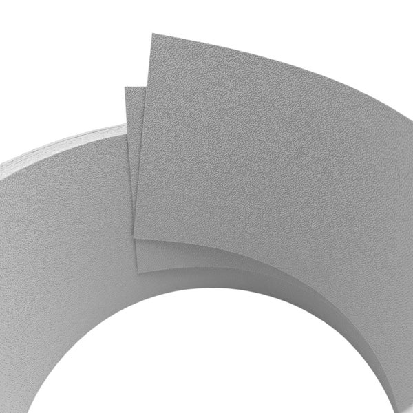 Graue Dämmstreifen im Detail