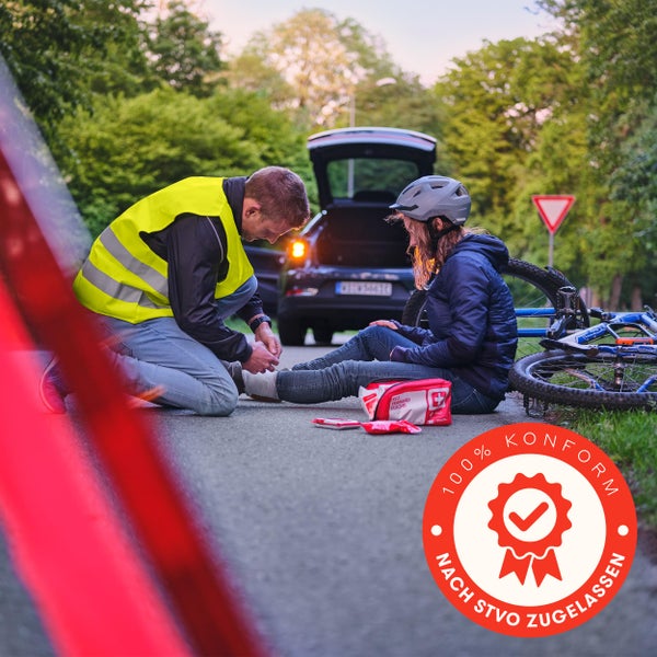 PURAHELP KFZ Nachfüllset DIN 13164 nach aktueller Norm 2024 (StVO konform) - Inkl. Beatmungstuch - Erste Hilfe Set Auto Verbandskasten Auto 2024
