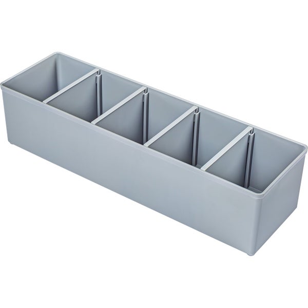 Schubladenorganisator mit sechs Fächern