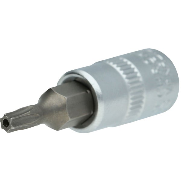 BRILLIANT TOOLS 1/4 Torx-Bit-Stecknuss mit Stirnlochbohrung TB15 - BT020982