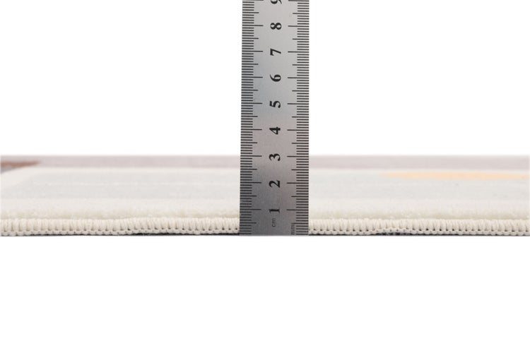 Farbenfrohe weiche Badematte Ariella Bunt 70x120 cm