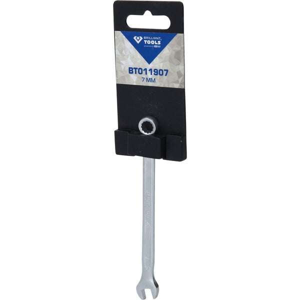 Brilliant Tools Maulringschlüssel, 7 Millimeter, verpackt