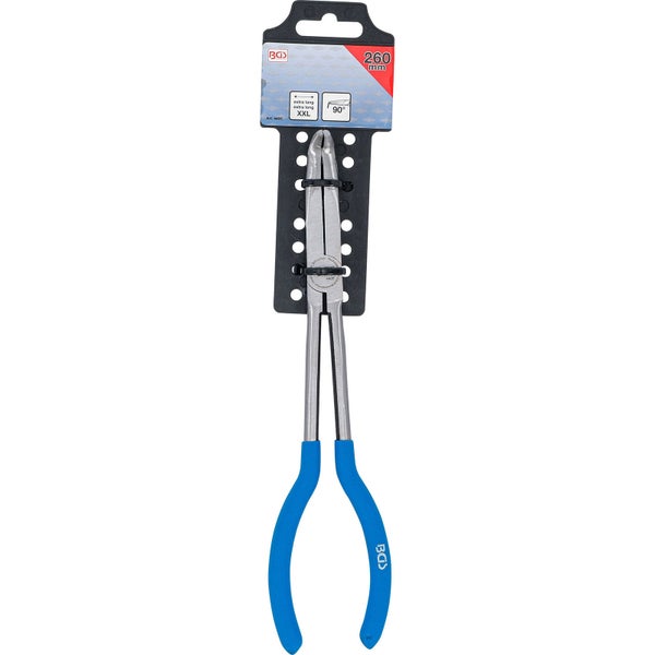 BGS Telefonzange extra lang 90° gebogen 260 mm - 4405