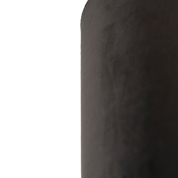 Velour Lampenschirm schwarz 20/20/20 mit goldener Innenseite