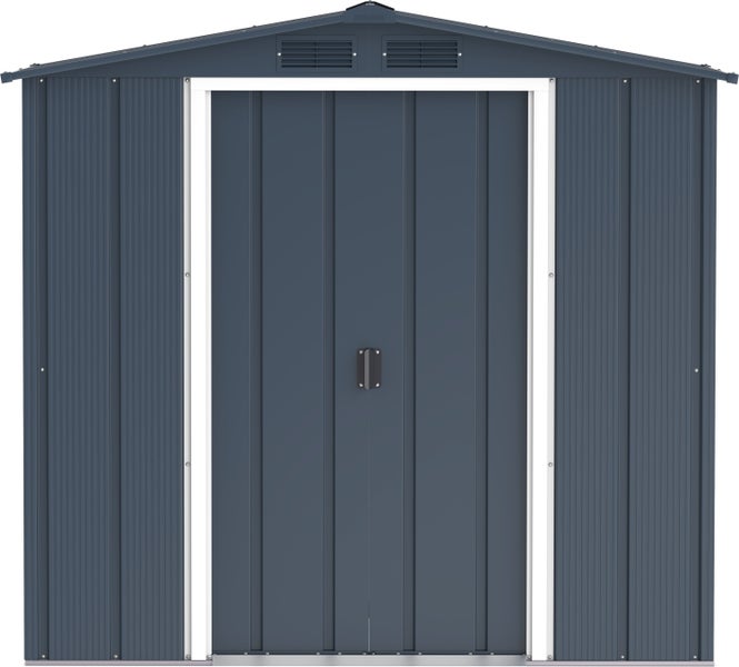 Metall Gerätehaus 202x113 Gartenhaus Schiebetüren