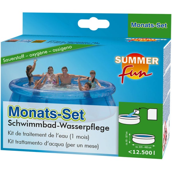 Monats-Set Sauerstoff - Schwimmbad-Wasserpflege - 0,86 kg
