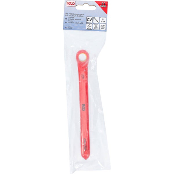 BGS VDE-Einringschlüssel tief gekröpft SW 11 mm - 72011