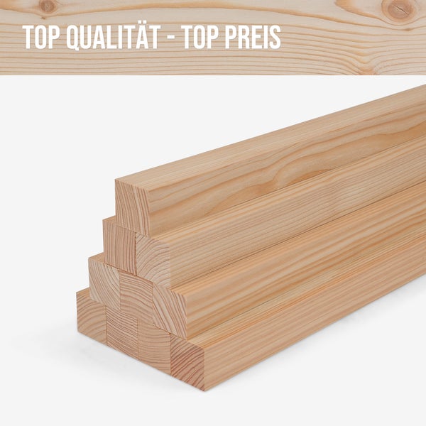 Stapel sägeraues Konstruktionsvollholz