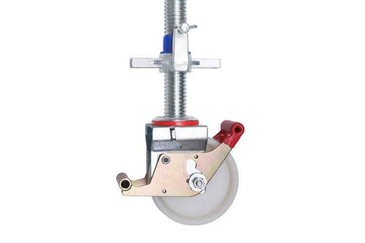 Transportrad für Baustützen
