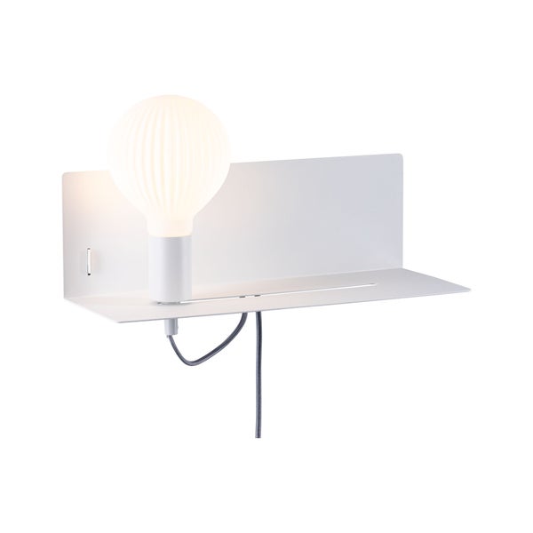 Wandleuchte Devara E27 3000K 400lm 230V 4,3W dimmbar Weiß matt