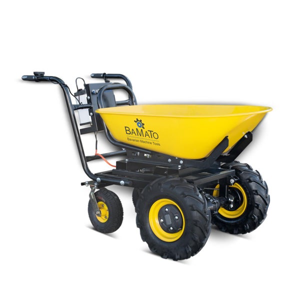 BAMATO MTR-300W Elektrische Schubkarre mit Lithium-Ionen-Akku