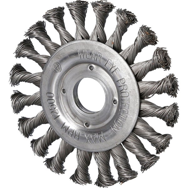 Drahtbürstenaufsatz für Schleifmaschinen