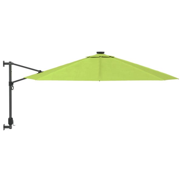 Wand-Sonnenschirm Apfelgrün 290 cm