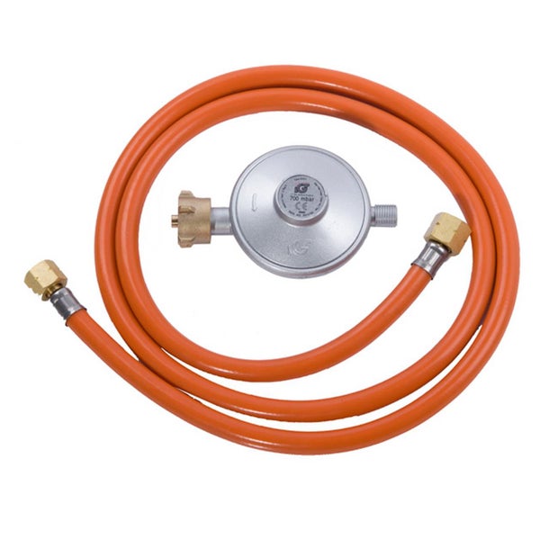 Druckminderer mit Gasschlauch