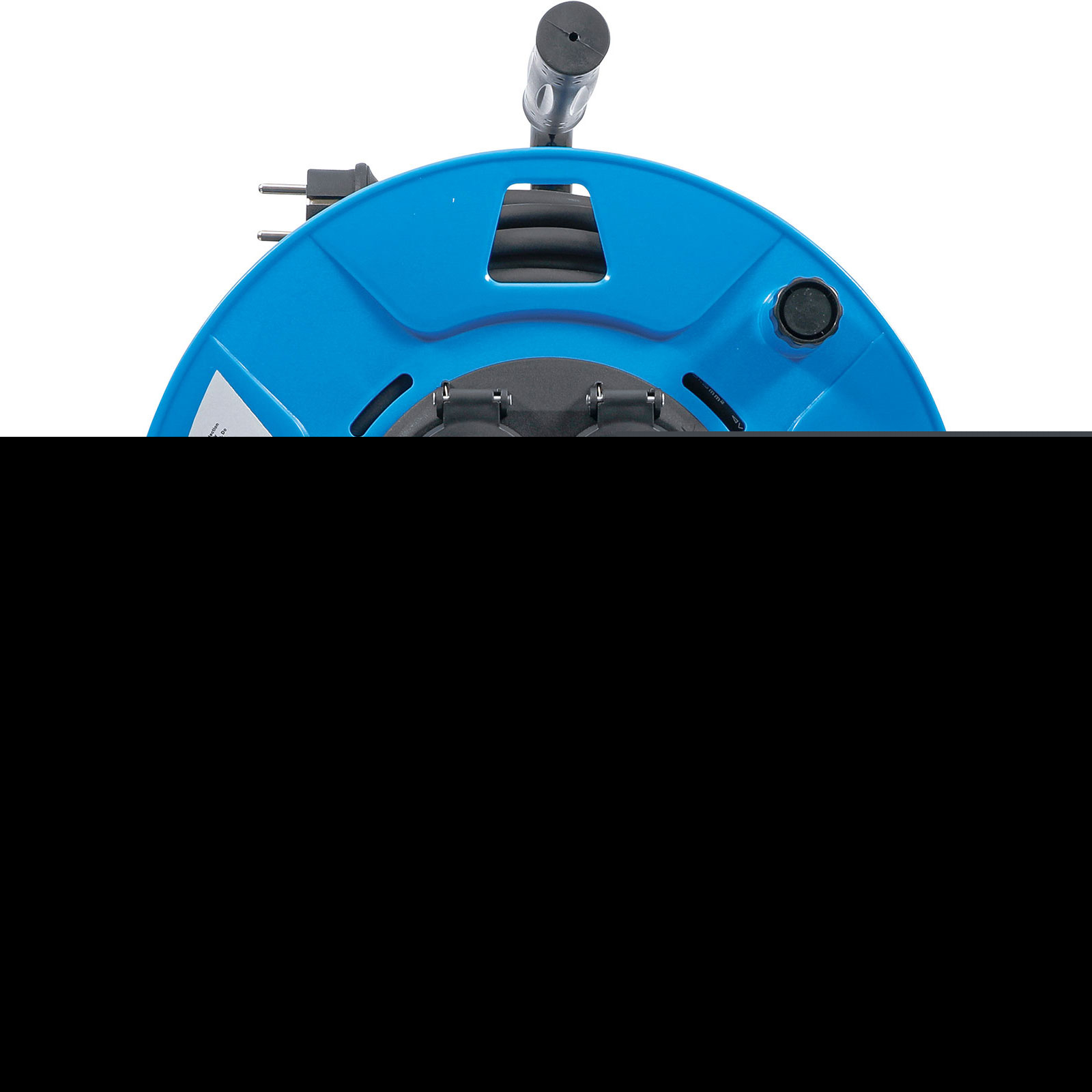 BGS Kabeltrommel 50 m 3x1,5 mm² 4 Steckdosen mit Verschlusskappe IP 44 3500 W - 3378