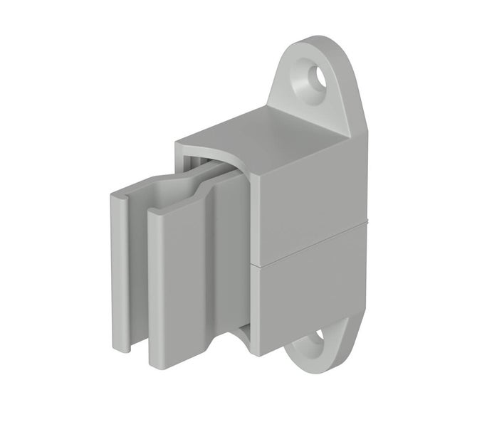 Halterung für Gardinenstange zur Wandmontage