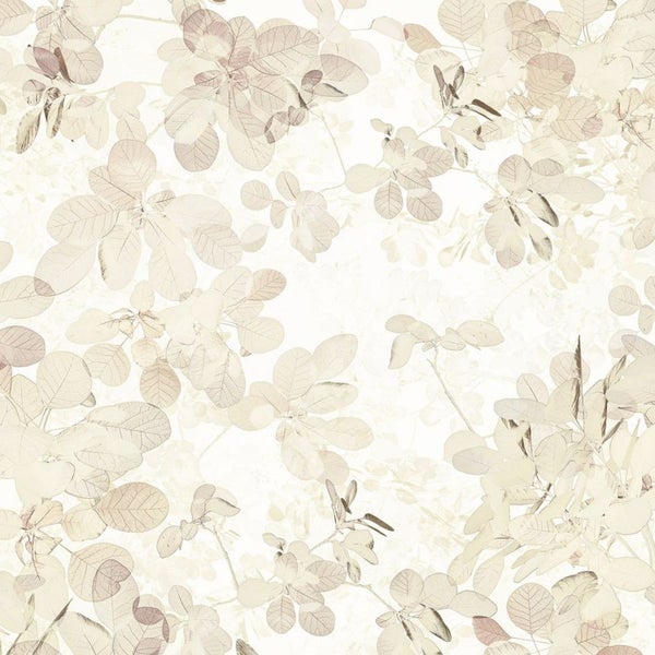 Tapete mit Blattmuster für die Wandgestaltung