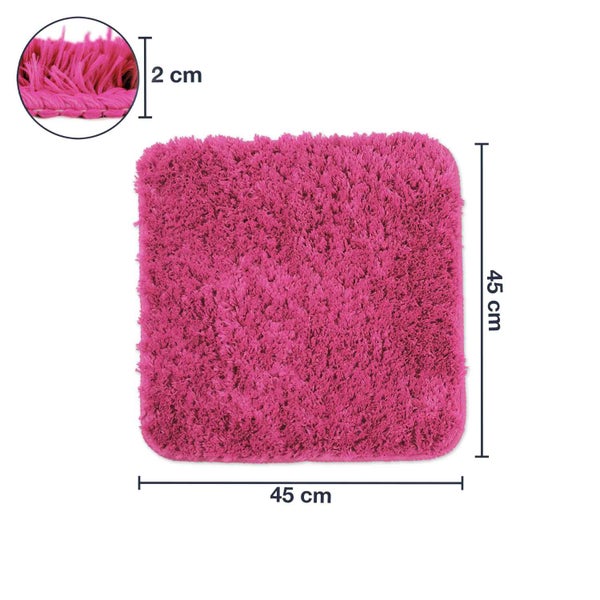1 St. Badematte Florenz Pink 45 x 45 cm