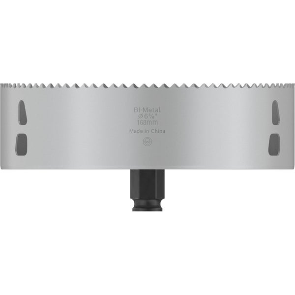 Bimetall Lochsäge mit 168 mm Durchmesser
