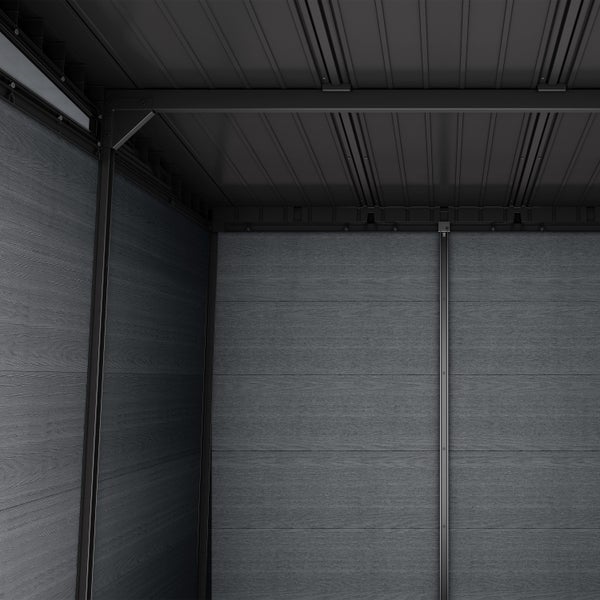 Keter Newton 759 Gartenhaus - 287x230x246cm - Grau