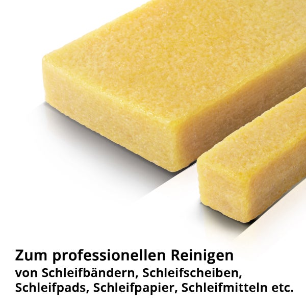 Reinigungsstift für Schleifmittel zur professionellen Reinigung von Schleifbändern und Schleifscheiben.
