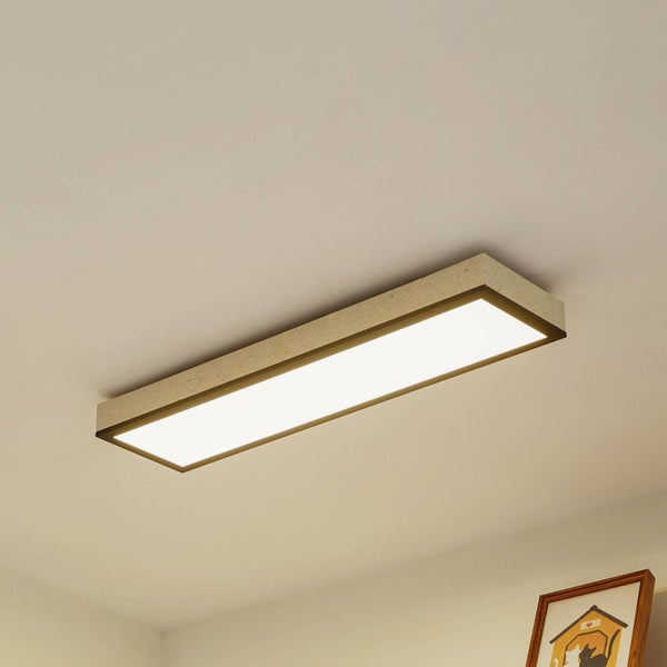 Lindby LED Deckenleuchte Laviona dimmbar mit Leselampe (Modern) in Schwarz aus Metall (1 flammig, ) - Lampe Deckenlampe Wohnzimmerleuchte