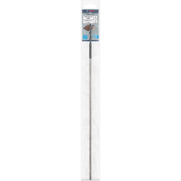 Bosch PRO Wood HSS Installationsbohrer 6 x 57 x 400 mm - 2608597165