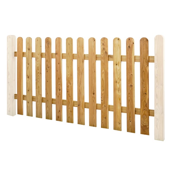 Holzzaun für den Garten