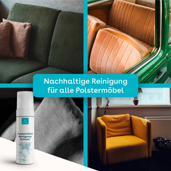 eco:fy Polstermöbel-Reiniger • Fleckentferner gegen Schmutz