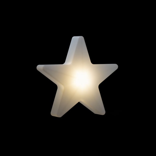 Sterntaler Dekostern | Weihnachtsstern Kunststoff | mit Farbwechsel & Fernbedienung | Innen und Außen | LED | Netzstecker