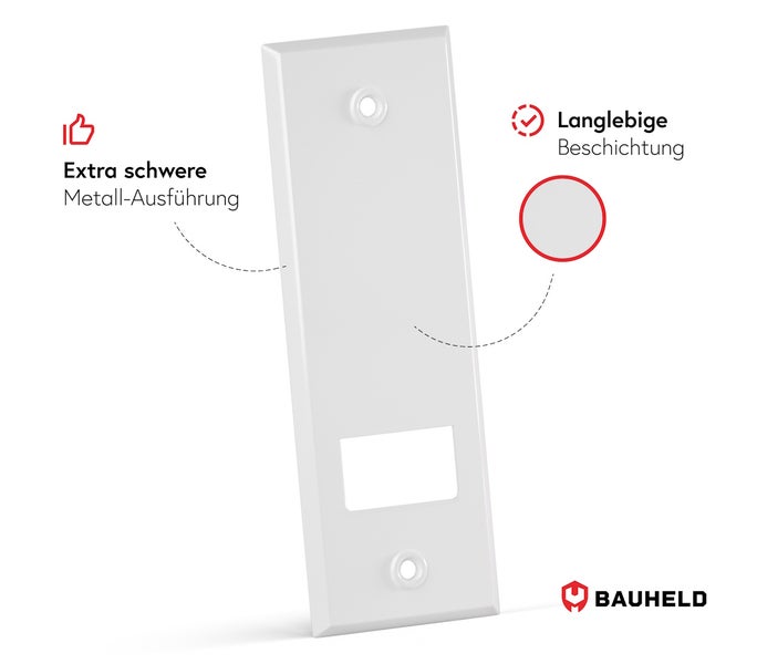 Metall Abdeckrahmen fuer Schalter