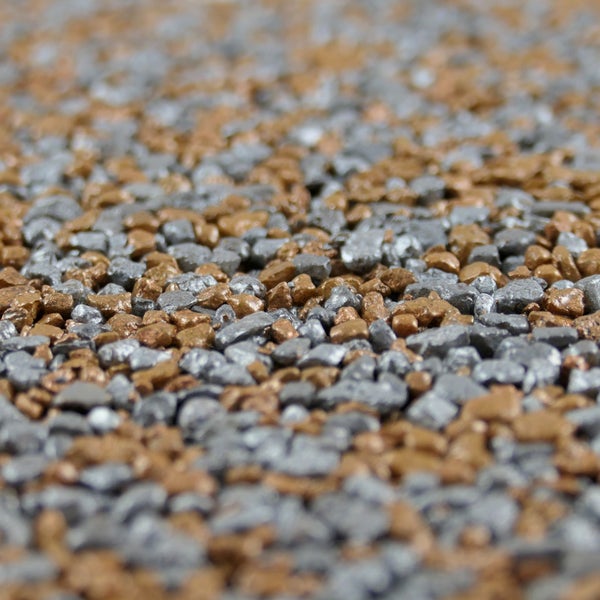 Terralith Metallic - Steinteppich WAND -metallic mix 202- für 1 qm