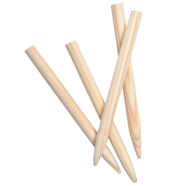 Toyfel Knuut Kubb mit Stoffbeutel Braun FSC