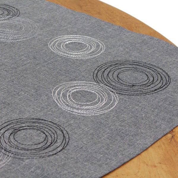 FRANK FLECHTWAREN | Tischdecke Kringel, POLYESTER, 85 x 85 cm