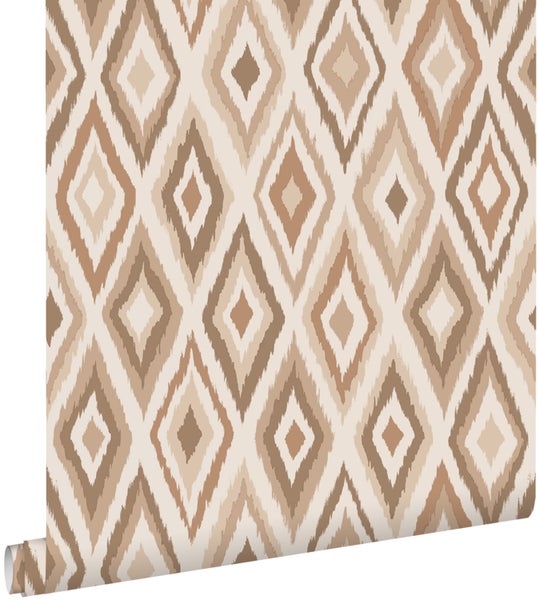 Tapetenrolle mit Rautenmuster