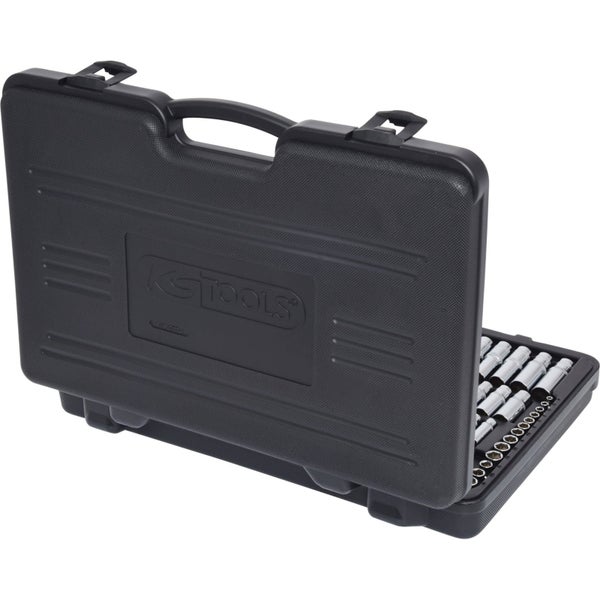 KS TOOLS 1/4+3/8+1/2 CHROMEplus Steckschlüssel-Satz 124tlg. - 918.0724