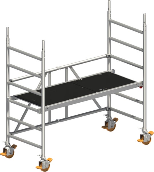 Fahrgerüst mit Rollen und Plattform
