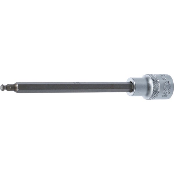 BGS Bit-Einsatz Länge 160 mm Antrieb Innenvierkant 12,5 mm (1/2) Innensechskant mit Kugelkopf 5 mm - 5184-HB5