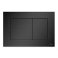 TECE base WC Betätigungsplatte für Zweimengentechnik, schwarz matt 9240723