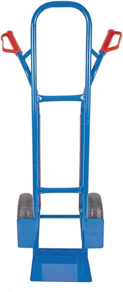 Sackkarre Trestles S04 Stahl | Treppensackkarre mit PU-Rädern & 250 kg Tragkraft | Blau | Profi-Transporthilfe Made in EU