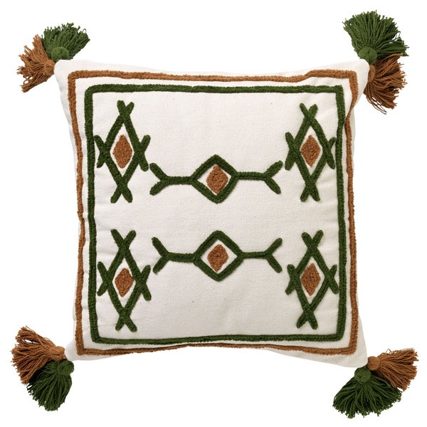 Zita Kissenbezug - Aztec 45x45 cm, Grün