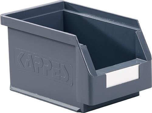 KAPPES Sichtlagerkasten L 230 x B 140 x H 130 mm grau - 6004.00.0454