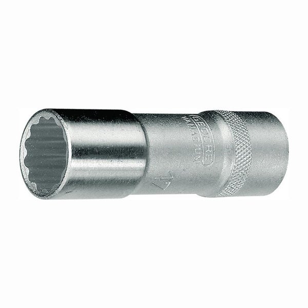 Gedore Steckschlüsseleinsatz D 19 L 1/2″ 12-kant SW 34 mm - 6147500