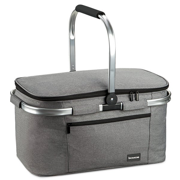Bomoe Kühltasche mit Aluminiumrahmen und Tragegriff