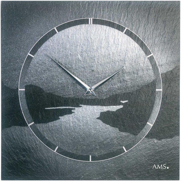 AMS 9512 Wanduhr klassisch 30 cm x 30 cm x 4 cm