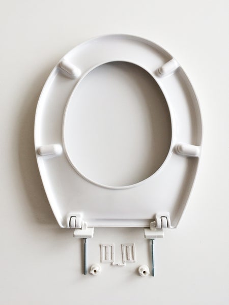 Klassischer WC Sitz Bernina weiss, Duroplast, passend auf alle Standard WC's
