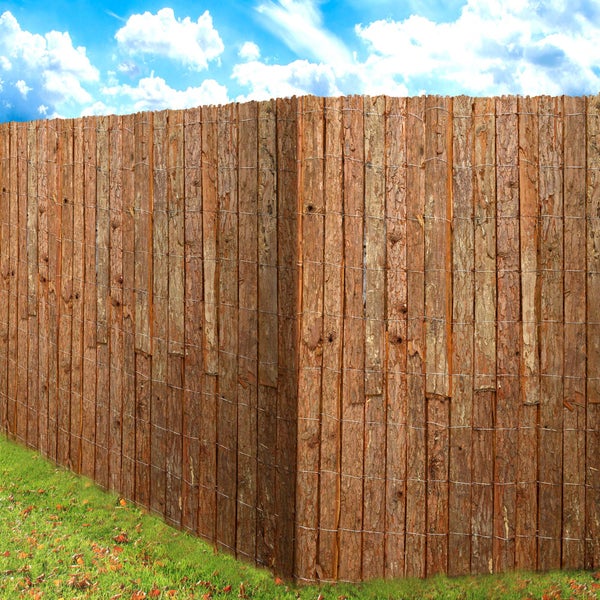 Sol Royal SolVision R63 Sichtschutzzaun 90x300cm Rinde