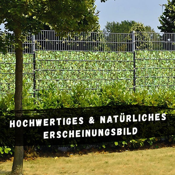 Sichtschutzzaun aus Metall mit Bepflanzung für mehr Privatsphäre im Garten