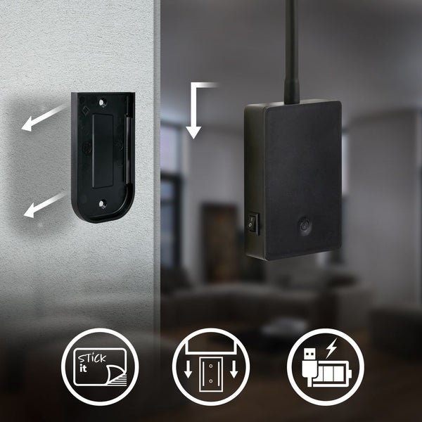 LED Leselampe Bettlampe Akku Wandleuchte ohne Bohren Dimmbar Touch